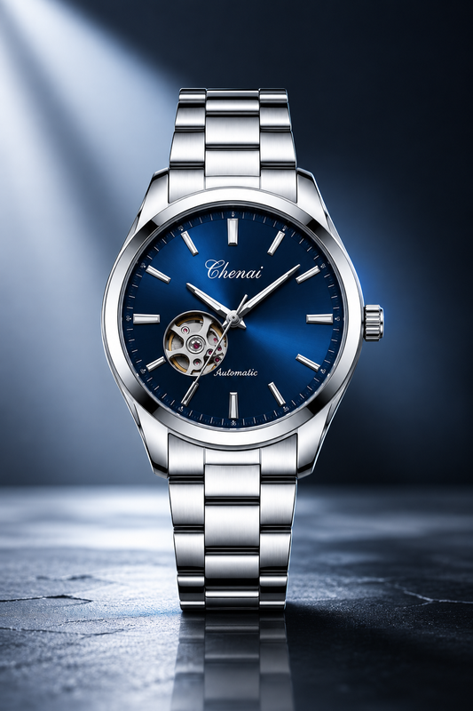 (PRECIO LANZAMIENTO 45% OFF) Reloj Automatico Chenxi - Blue edition