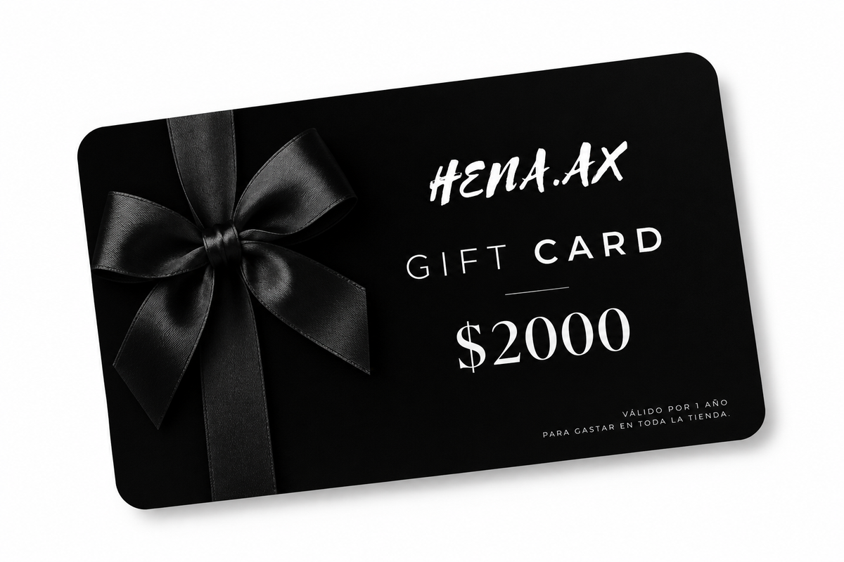 GIFT CARD - TARJETA DE REGALO VALOR $2.000