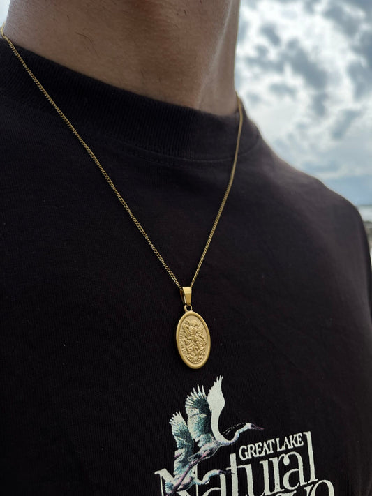 Cadena Olaia Gold - Acero Inoxidable