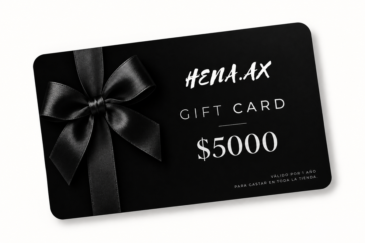 
GIFT CARD - TARJETA DE REGALO VALOR $5.000
