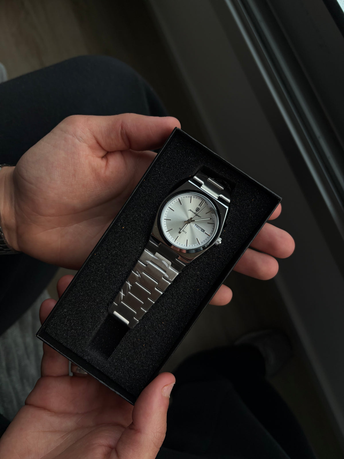 Reloj Poedagar 930 Monaco - White