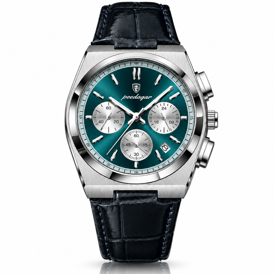 Reloj Poedagar 970 Huston Blue - Chronograph