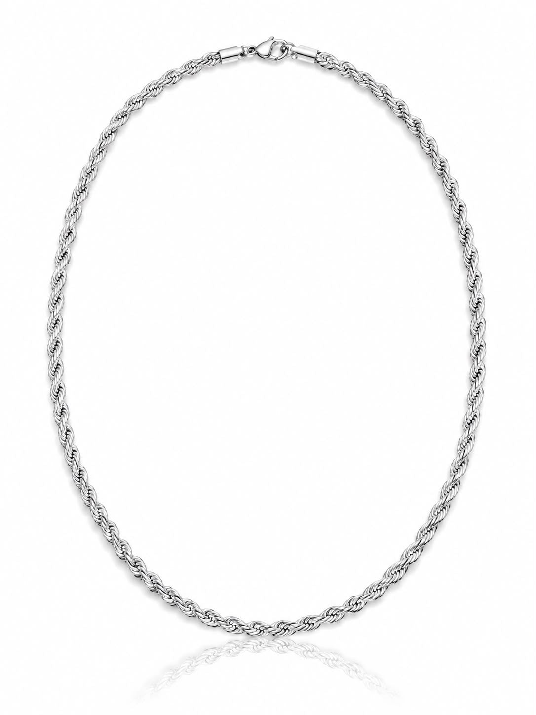 Cadena Turbillón - Silver