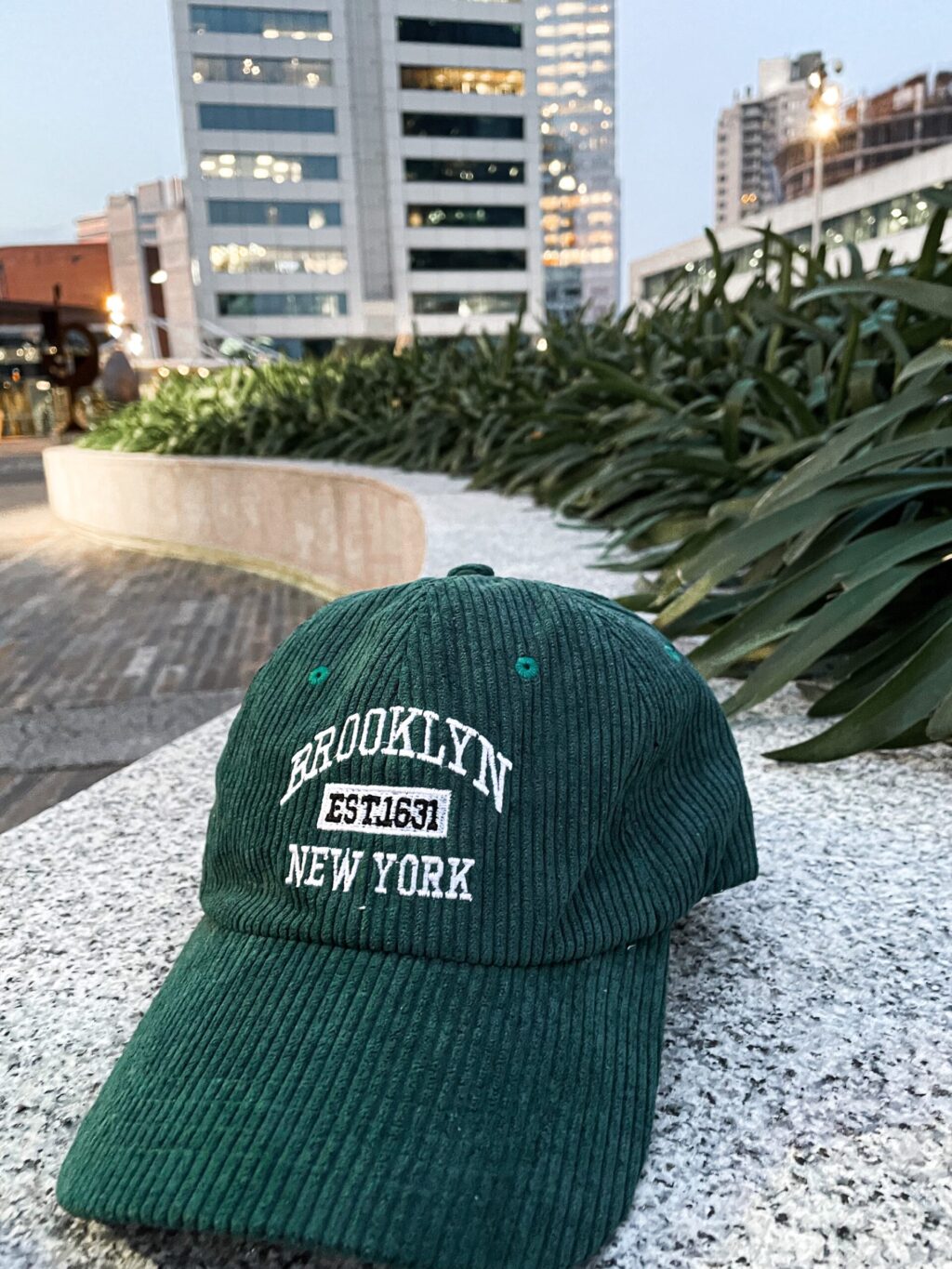 Visera Brooklyn verde pana - Imagen 2