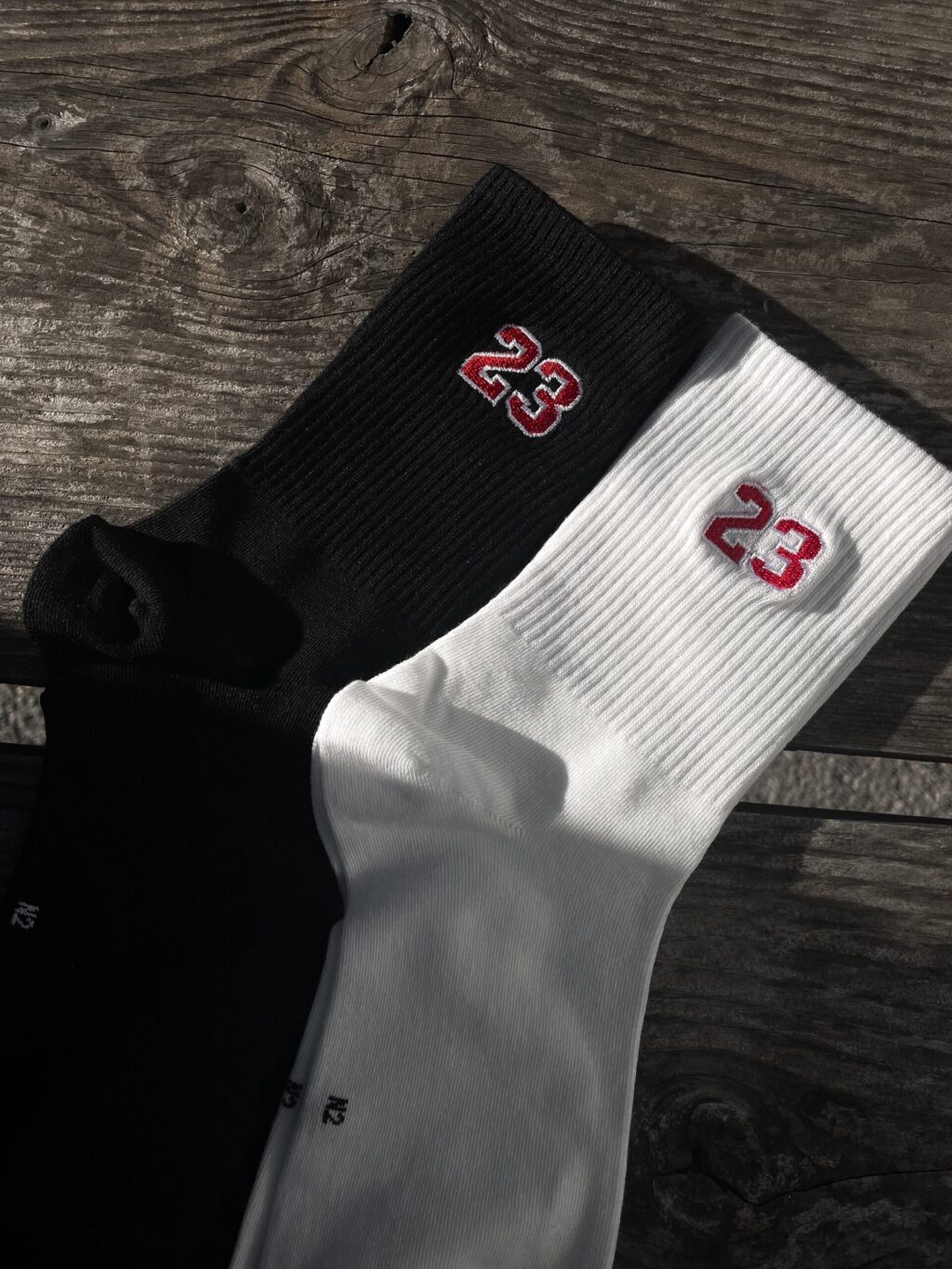 Socks modelo 23 en blanco