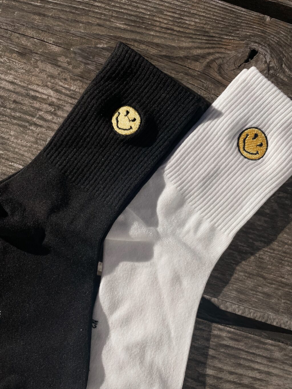 Socks modelos smile en blanco