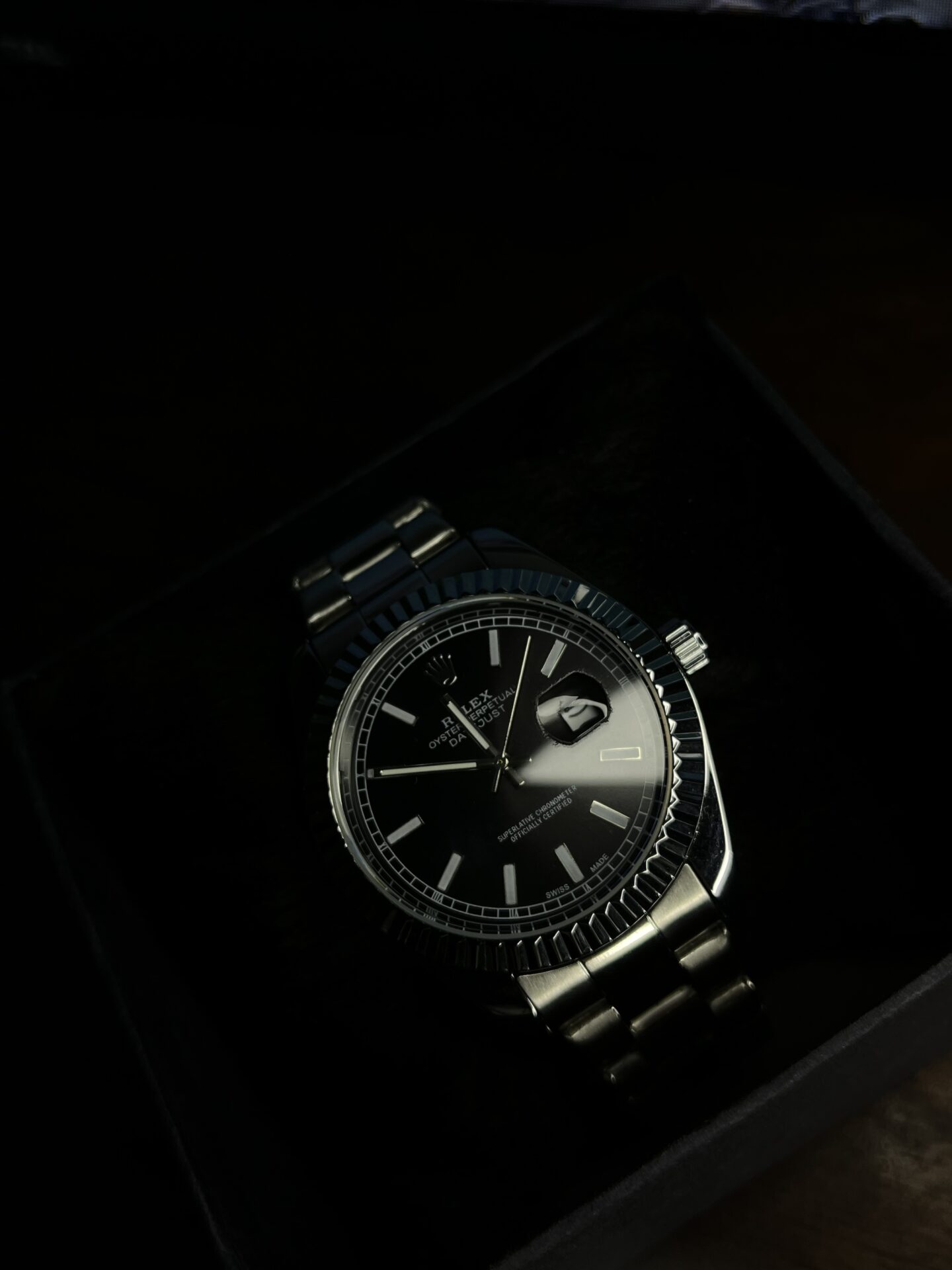 Reloj Rolex Datejust | Black and PLATED + IVA inc - Imagen 2