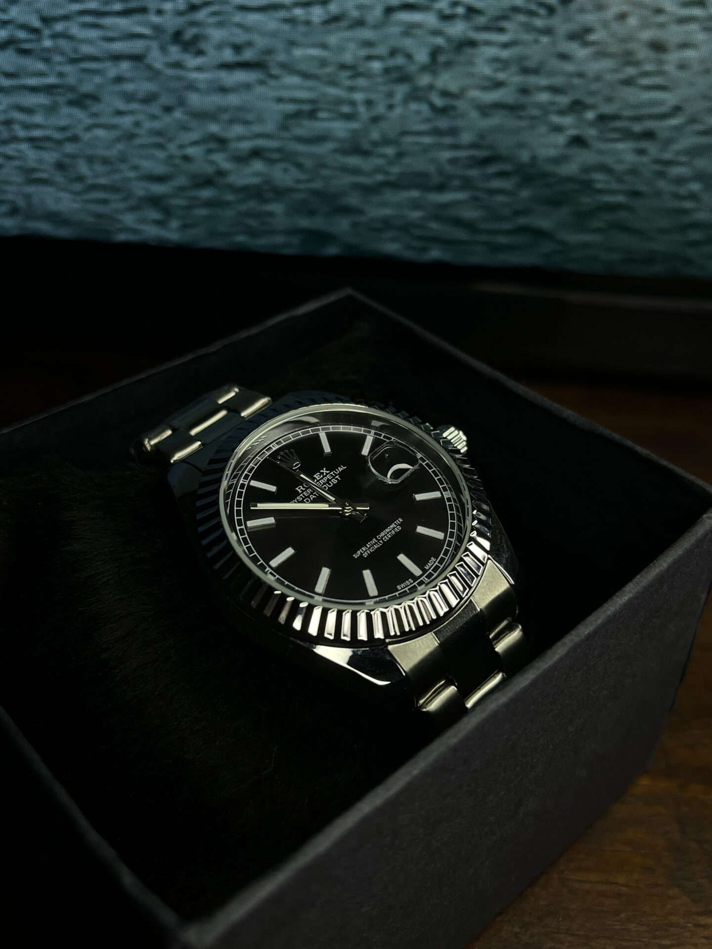 Reloj Rolex Datejust | Black and PLATED + IVA inc