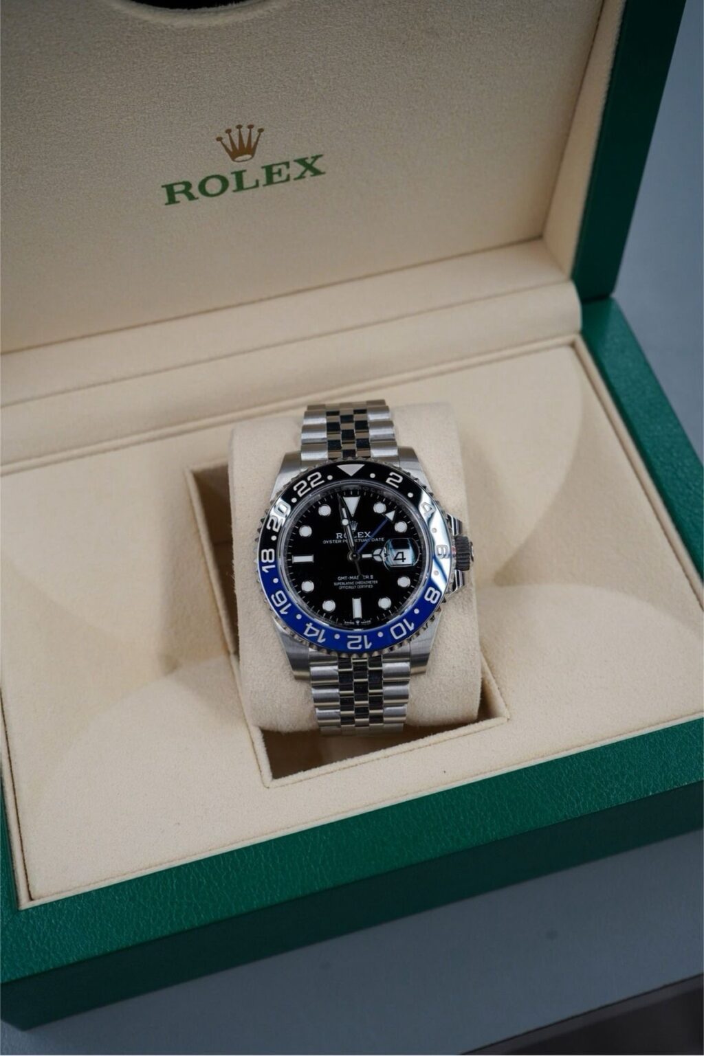 (POR ENCARGUE) Rolex GMT-Máster BatGirl Triple AAA + IVA INC